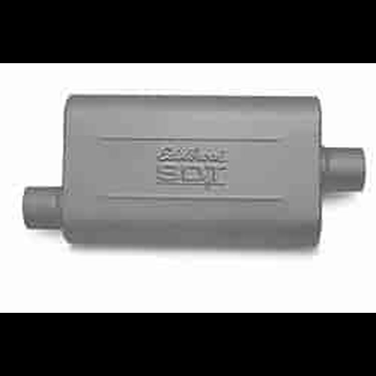Sound Deflection Technology Muffler Inlet & Outlet: 2-1/2"