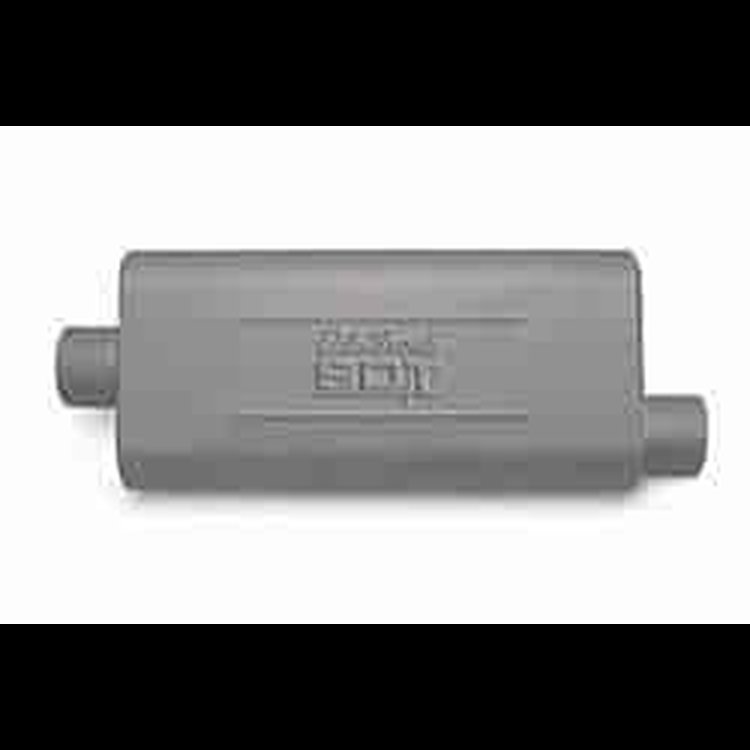 Sound Deflection Technology Muffler Inlet & Outlet: 2-1/2"