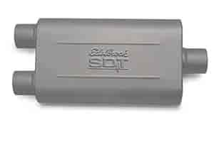 Sound Deflection Technology Muffler Inlet: 3" & Outlets: 2-1/2"