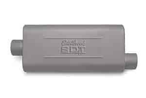 Sound Deflection Technology Muffler Inlet & Outlet: 2-1/4"