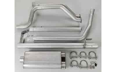 Pickup Fullsize 1988-94 Cat-Back Exhaust Kit Short Bed, Extended Cab