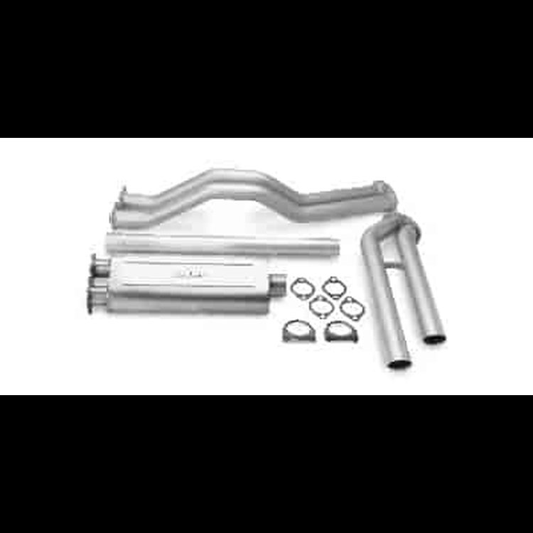 F-150/250 Pickup 1987-96 Cat-Back Exhaust Kit Fits all wheel bases up to 155"
