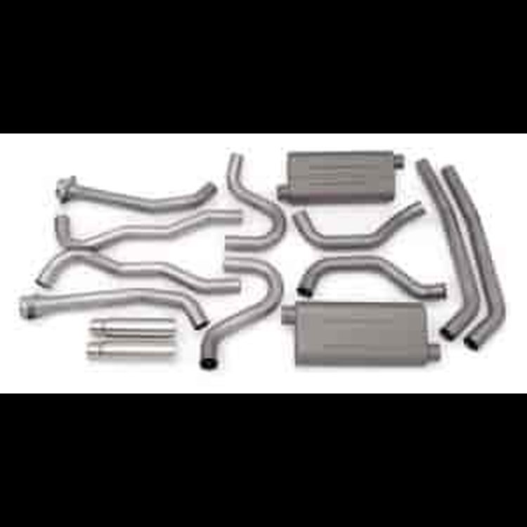 Header-Back Exhaust System 1968-72 GM A-Body with LS1