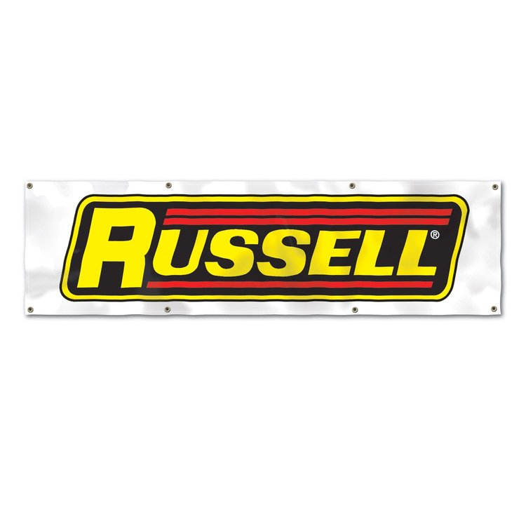 Russell Banner 99"x28"