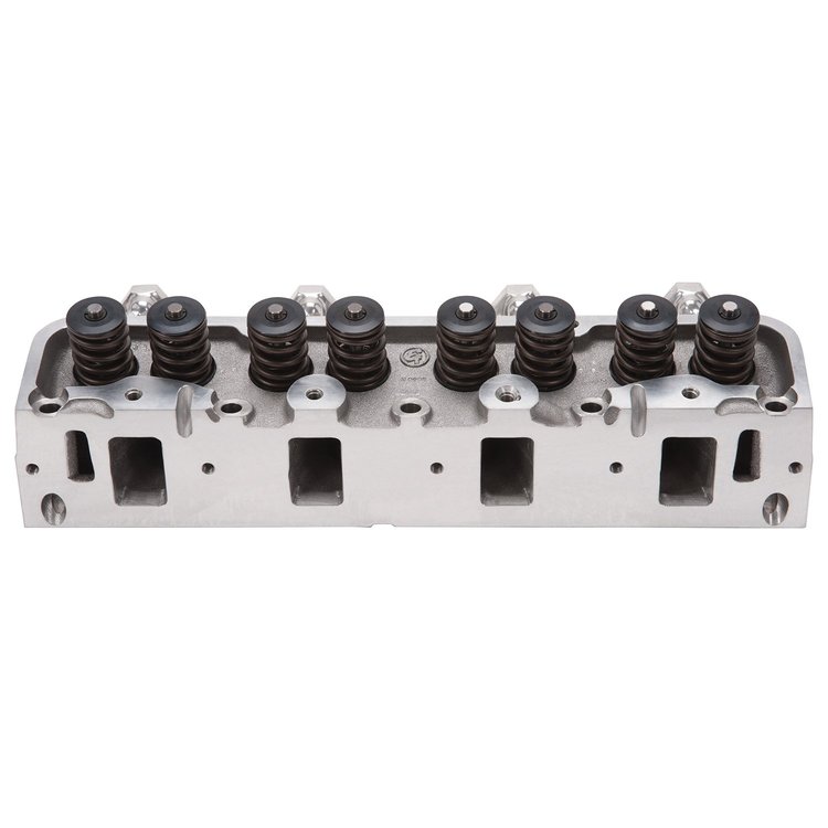 Performer RPM FE 390-428 Cobra Jet Polished Aluminum Cylinder Head for Ford FE