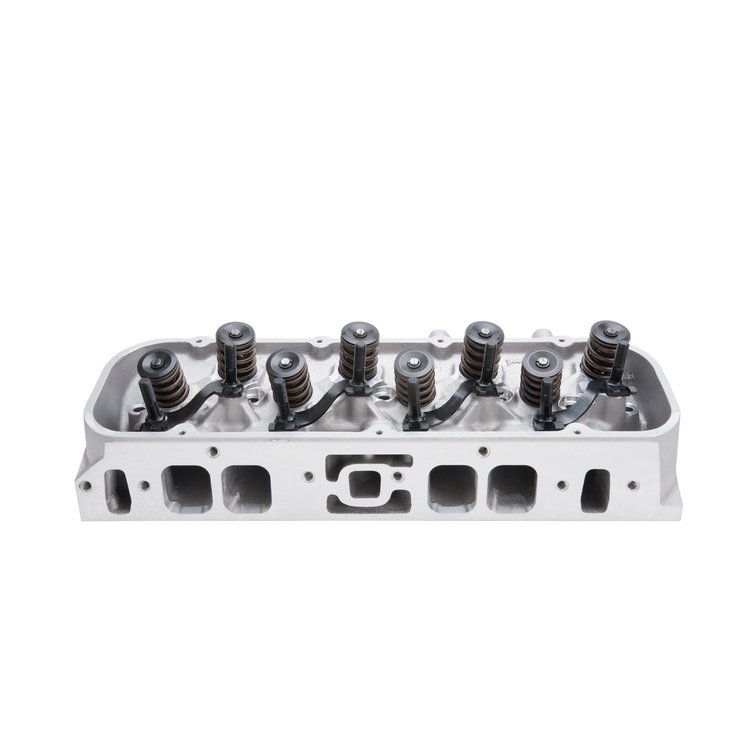 60455 Performer RPM 454-O Oval Port Aluminum Cylinder Head for Big Block Chevy