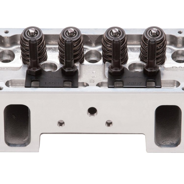 61255 Victor Jr. 23 Deg Cylinder Head for Small-Block Chevy (220cc)