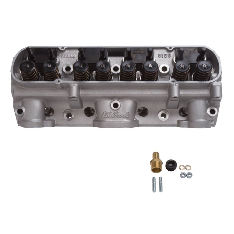61599 Performer D-Port Cylinder Head for Pontiac V8