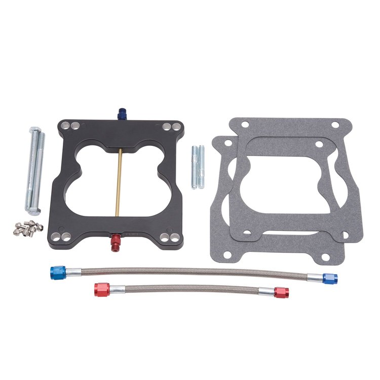 Performer RPM Nitrous Plate Kit for Spread-bore Carburetor Flange