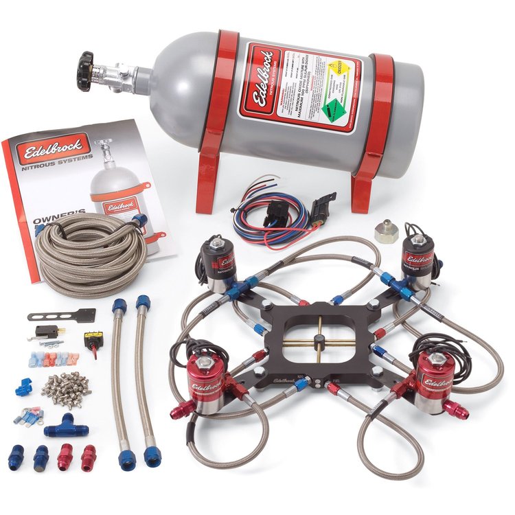 Victor Jr. Nitrous Dual Stage Kit for 4150 Squar-bore Carburetor