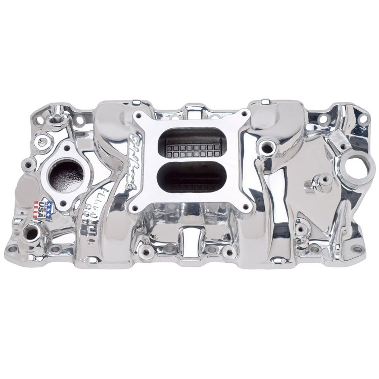 Performer RPM Small Block Chevy Intake Manifold Endurashine