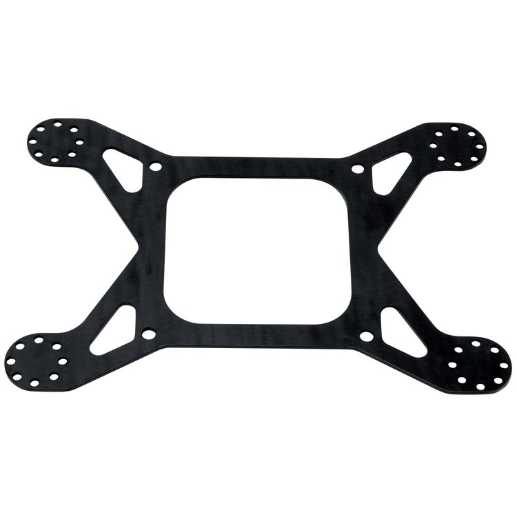 Bolt-On 4-Solenoid Mount Bracket For 4500 Series Carburetors
