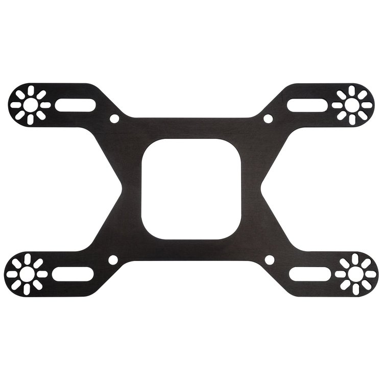 Bolt-On 4-Solenoid Mount Bracket For 4150-Square-bore Carburetors