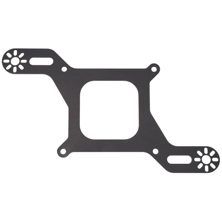 Bolt-On 2-Solenoid Mount Bracket For 4150-Square-bore Carburetors