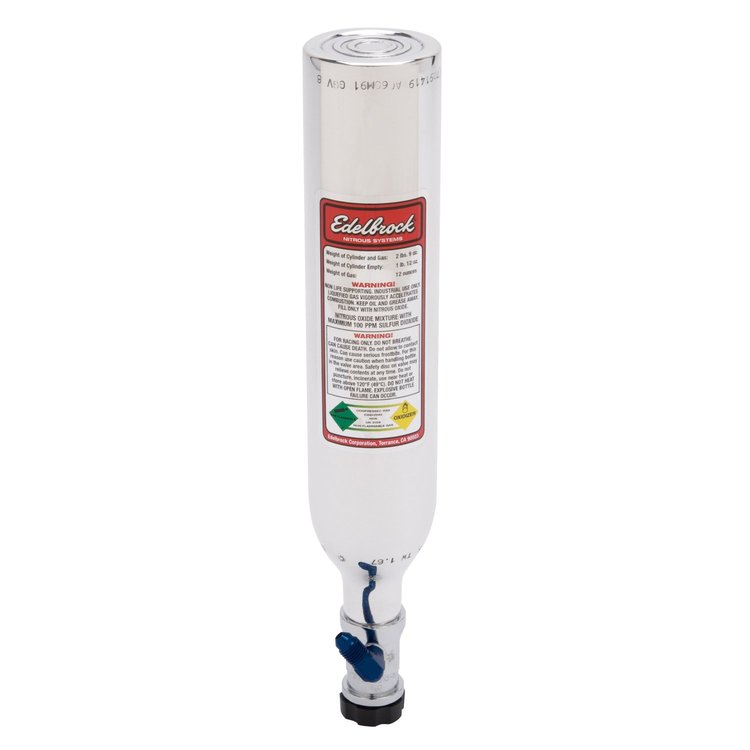 Nitrous Bottle 12 oz. in Polished Finish