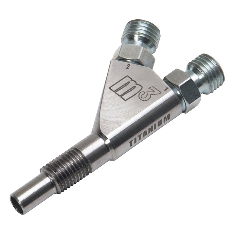 Titanium M3 Dual Stage Dry Direct Port Nitrous Nozzle 1/16" NPT