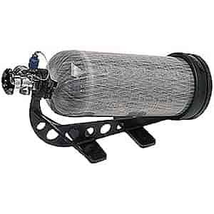 Quick Release Brackets Holds 12.5lb. Carbon Fiber Bottles