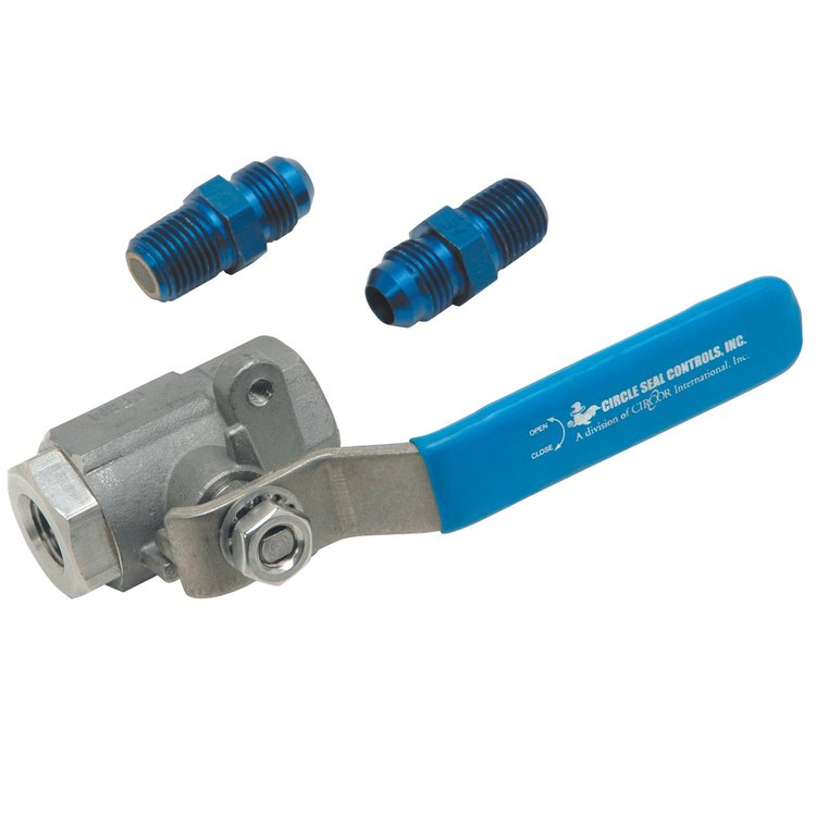 High-Flow 1/4-Turn Ball Valve Kit Designed as Emergency Shut-Off
