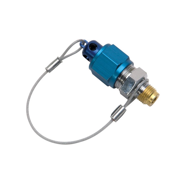 Bottle Pressure Safty Blow-off Adapter For Use W/ Blow-Down Tube