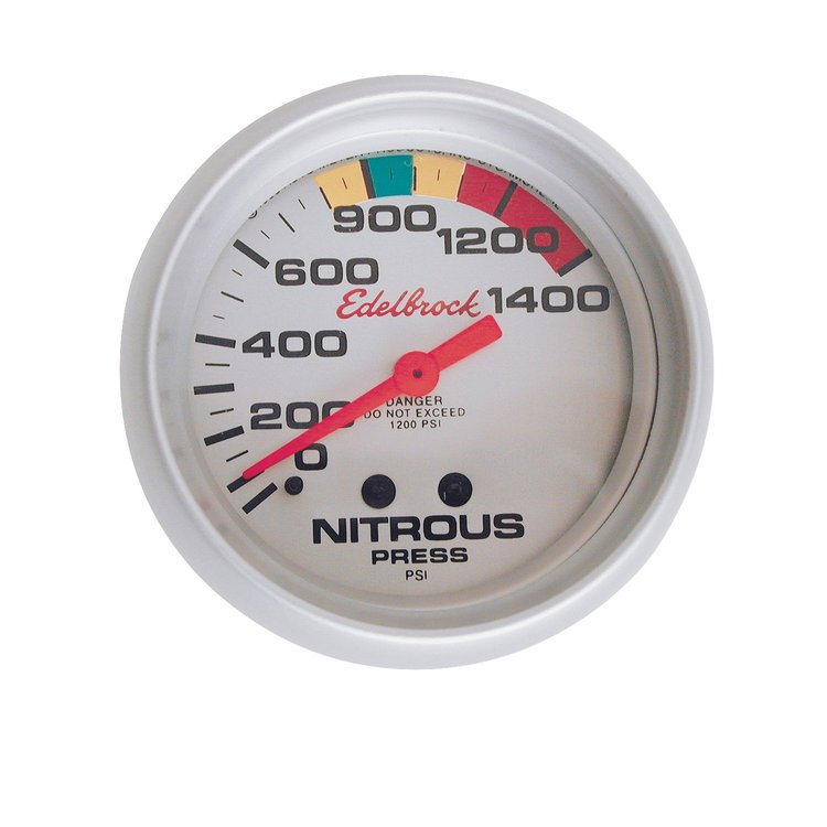 Standard Nitrous Pressure Gauge 2-5/8" Face