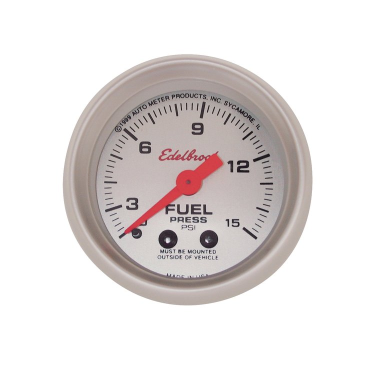 Standard Fuel Pressure Gauge 2-5/8" Face