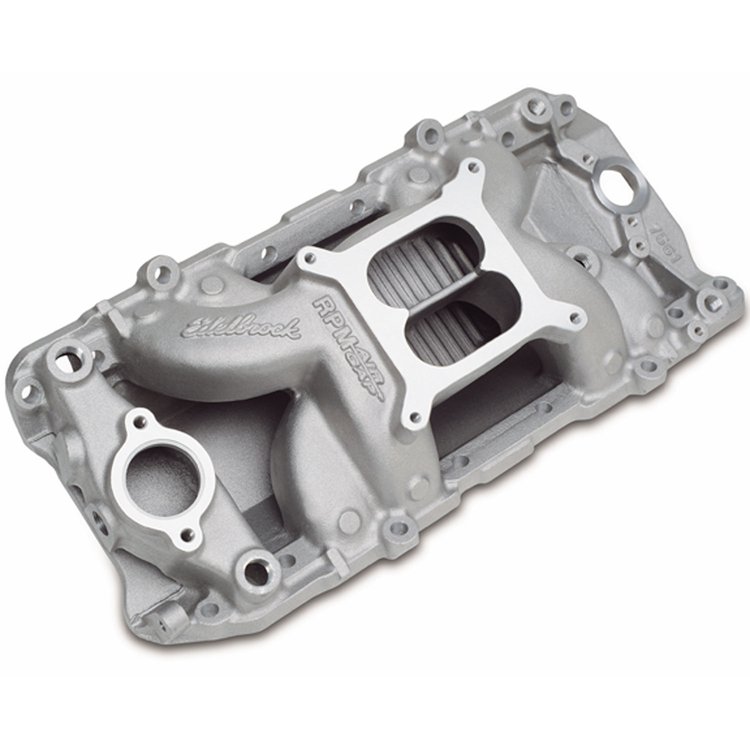 *USED - RPM Air-Gap 2-O Intake Manifold BB-Chevy 396-502 with oval port cylinder heads