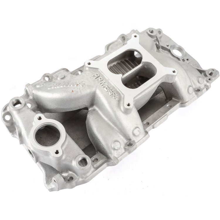 *USED - RPM Air-Gap 2-R Intake Manifold BB-Chevy 396-502 w/rectangular port cylinder heads