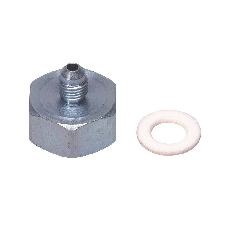 6AN Bottle Nut and PTFE Washer