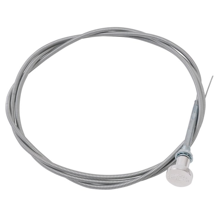 Universal Push-Pull Carburetor Choke Cable with Polished Knob