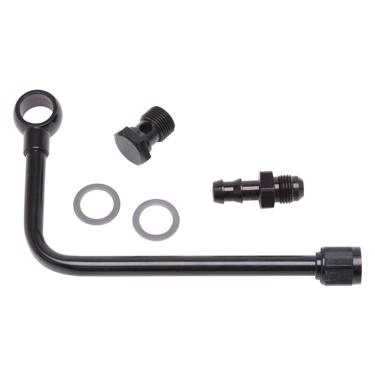 Performer & Thunder Series Carburetor Black Fuel Line with 3/8" Hose Barb Inlet