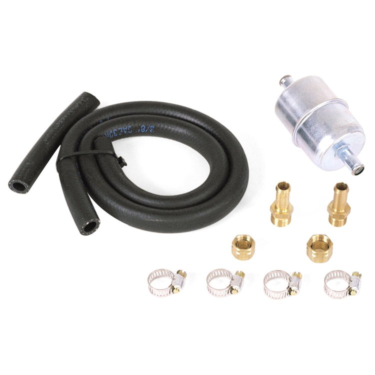 Universal 3/8" Fuel Hose and Filter Kit