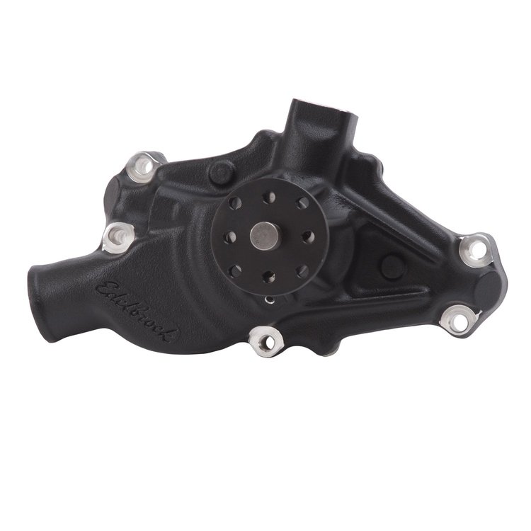 Victor Series Black Aluminum Water Pump for 1955-1972 Chevy Small Block Cars & Trucks