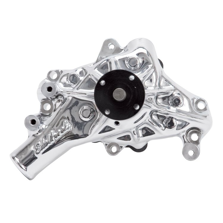 Victor Series EnduraShine Aluminum Water Pump for 1969-1987 Small Block Chevy and 90° V6