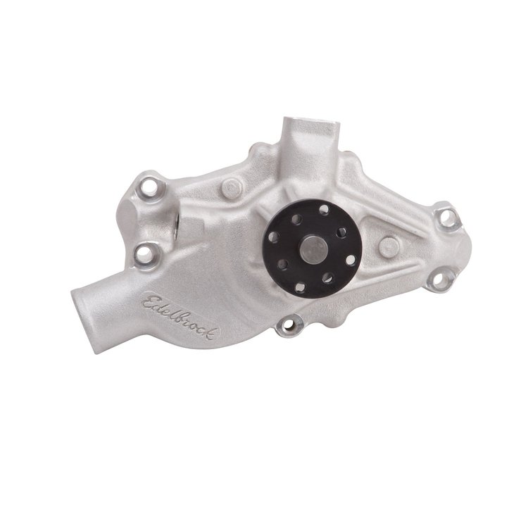 Victor Series Satin Aluminum Water Pump for 1971-1982 Small Block Chevy Corvette