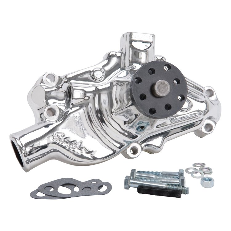 Victor Series EnduraShine Aluminum Water Pump for 1971-1982 Small Block Chevy Corvette
