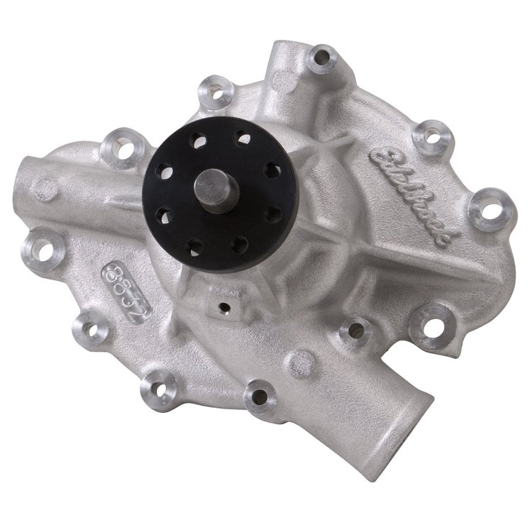 Victor Series Satin Aluminum Water Pump for 1973-1991 AMC/Jeep 304-360-401 with Long Style Pump