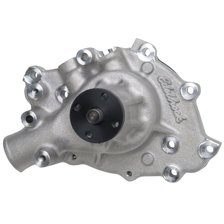 Victor Series Satin Aluminum Water Pump for 1965-1977 Small Block Ford 289-351W