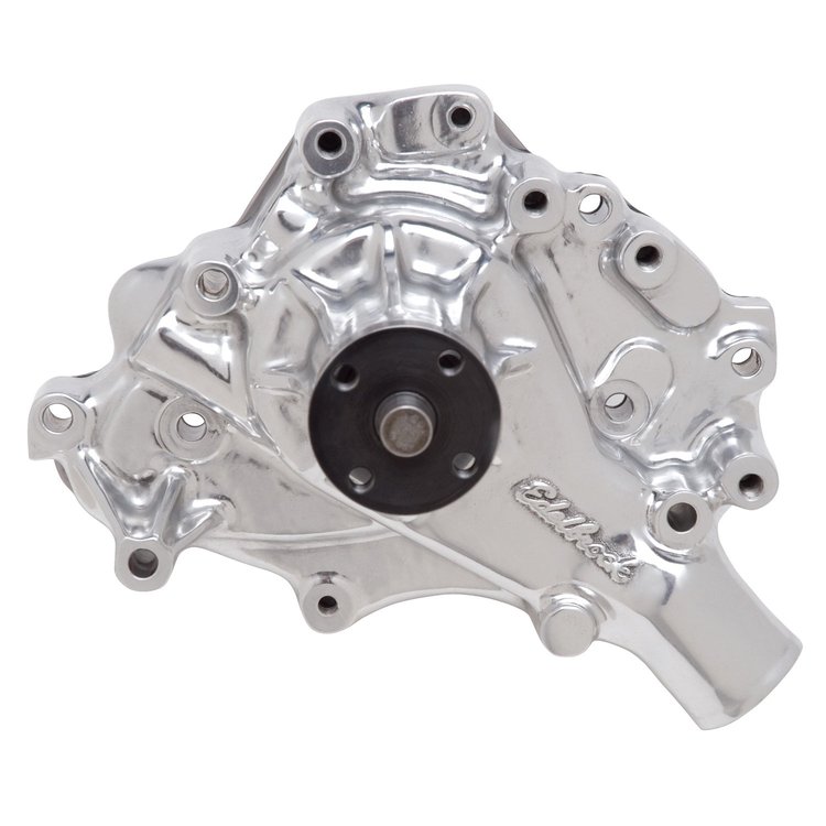 Victor Series Polished Aluminum Water Pump for 1970-1987 Small Block Ford 302-351W