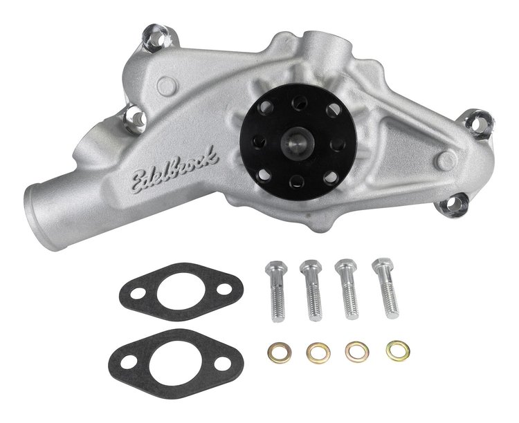 88520 Water Pump for 1971-74 Big-Block Chevy Corvettes in Satin Finish