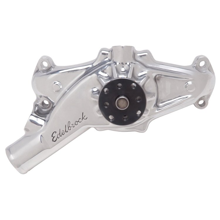 Victor Series Polished Aluminum Water Pump for 1971-1974 Big Block Chevy Corvette