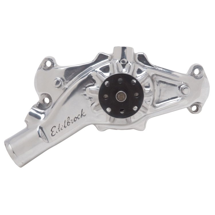Victor Series Polished Aluminum Water Pump for 1965-Later Big Block Chevy 396-502