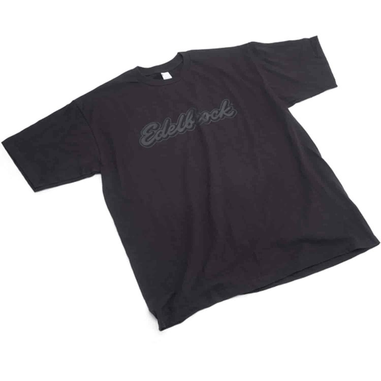 Black on Black Men's Tee in Medium