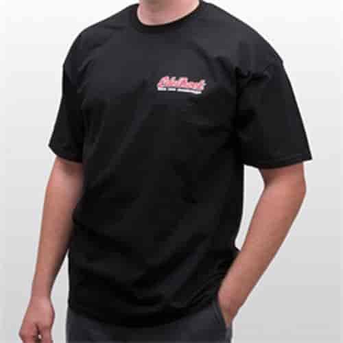 Men's Ram Log Black Tee in Large
