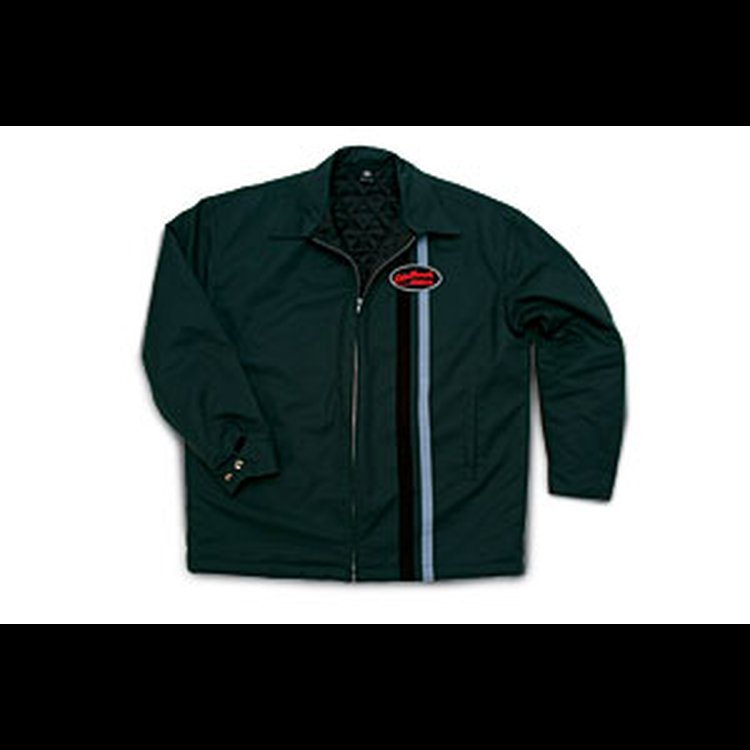 Retro Mechanics Jacket Garage Twill Lined with Racing Stripes and Patches