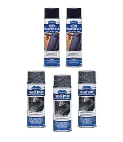 Trunk Restore Kit Includes: 3 Cans of Trunk Paint