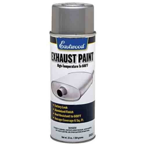 Detail Paint Silver Exhaust 10 oz Aerosol Withstands up to 600 Degrees F