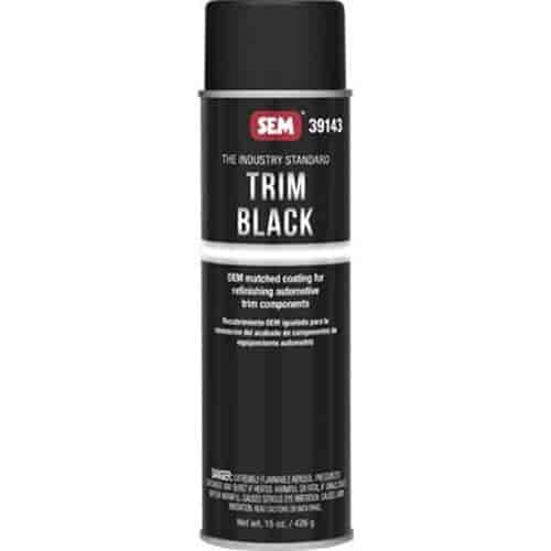 Trim Paint Satin Black