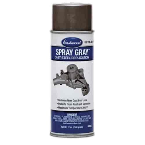 Detail Paint Spray Gray 12 oz Aerosol