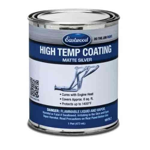 Hi-Temp Coating Matte Silver