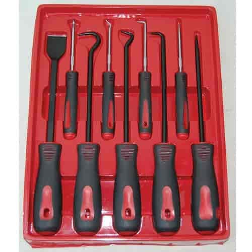 Scraper, Pick & Hook Set 9 Pieces